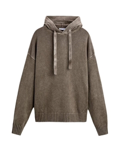 Свитшот мужской chocolate, коричневый Zara