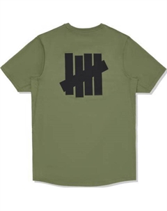 Футболка унисекс, оливковый Undefeated