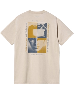 Футболка унисекс цвета, хаки Carhartt wip