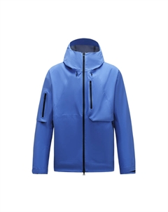 Ветровка Bleu водонепроницаемая, ветрозащитная, дышащая, светоотражающая с высокой видимостью для мужчин, синий Descente