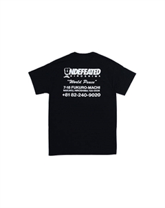 Футболка унисекс, черный Undefeated