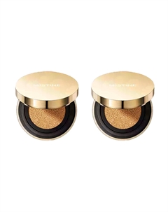 Женские Air Cushions, Soft Velvet Mist Cushion Foundation Fair-Skinned Notes LF110 12g*2 (Suitable for Natural Fair Skin Tones) Mistine