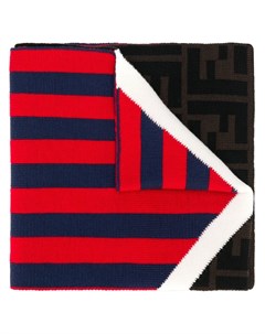 Трикотажный шарф с логотипом Fendi