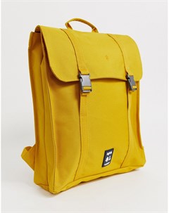 Рюкзак горчичного цвета из переработанного материала Handy Lefrik