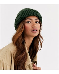 Зеленая двухслойная шапка бини My accessories