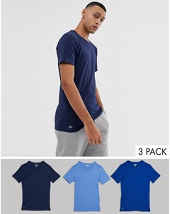 Набор из 3 узких футболок Essentials Lacoste