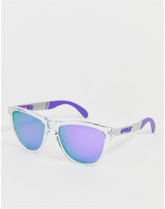 Солнцезащитные очки с фиолетовыми переливающимися стеклами Frogskins Poloroid Oakley