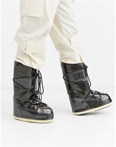 Черные ботинки Moon boot