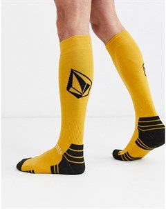 Желтые носки Synth Volcom