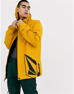 Желтая горнолыжная куртка 17 Volcom