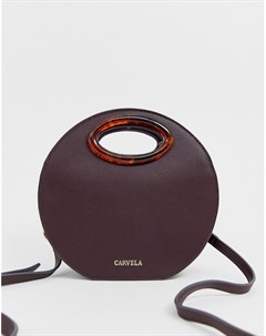 Круглая сумка через плечо Emma Carvela