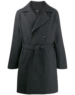 Пальто с поясом на завязке A.p.c.
