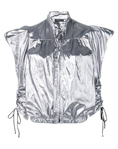 Драпированная куртка с металлическим отблеском Coup de coeur
