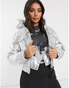 Укороченный лыжный бомбер Asos 4505