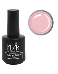 База каучуковая камуфлирующая для ногтей нежно розовая Rubber Base Pink 18 мл Irisk professional