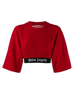 Укороченная футболка Palm angels