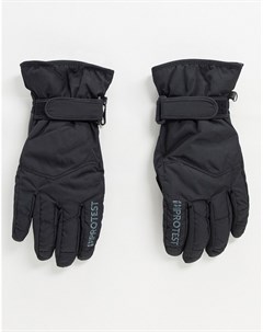 Черные лыжные перчатки Protest