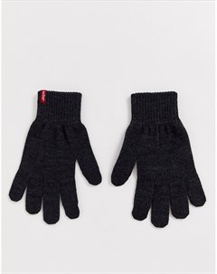 Темно серые перчатки для сенсорных гаджетов Levi's®