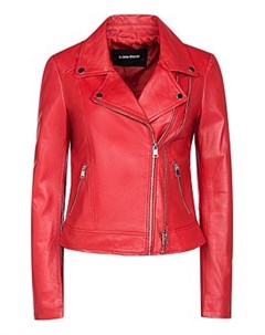 Красная куртка косуха La reine blanche