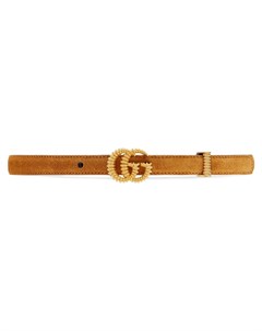 Ремень с пряжкой логотипом GG Gucci