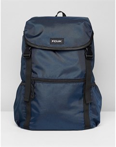 Темно синий нейлоновый рюкзак French connection
