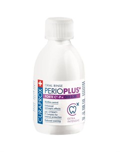 Жидкость ополаскиватель Perio Plus Forte хлоргексидин 0 20 200мл Curaprox