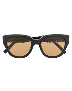 Tods солнцезащитные очки с декоративной строчкой Tod's