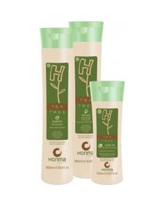 Набор для нормализации волос с жирной кожей головы H Tea Tree 300 150 Honma tokyo (япония/бразилия)