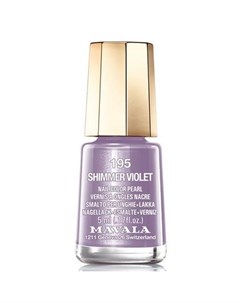 Лак Shimmer Violet 9091195 для Ногтей Мерцающая Фиалка 5 мл Mavala