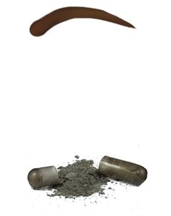 Краска Хна Eyebrow Tint Medium Brown Синтетическая в Капсулах для Бровей Коричневый набор 15 капсул Godefroy