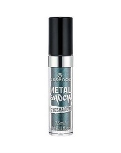 Тени для Век Metal Shock Eyeshadow тон 04 Зеленый с Блеском Essence