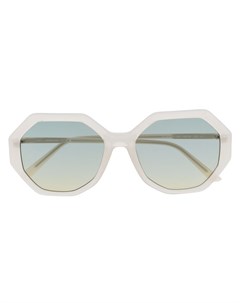 Массивные солнцезащитные очки Calvin klein