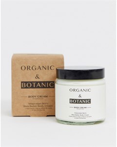 Крем для тела 100 мл с маслом ши Бесцветный Organic & botanic