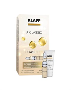 A CLASSIC Power Set Мини набор Энергия витамина A ампульный концентрат дневной крем Klapp