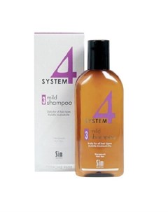 Система 4 шампунь терапевтический 3 для всех типов волос 100мл Sim sensitive
