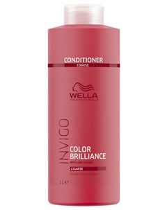 Invigo Color Brilliance Бальзам уход для защиты цвета окрашенных жестких волос 1000мл Wella