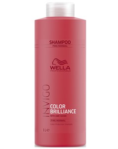Invigo Color Brilliance Шампунь для окрашенных нормальных и тонких волос 1000мл Wella