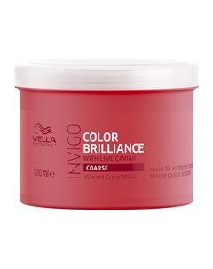 Invigo Color Brilliance Маска уход для защиты цвета окрашенных жестких волос 500мл Wella