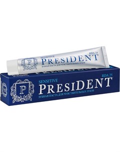 Sensitive зубная паста 75мл President