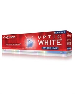 Колгейт Зубная паста Optic White мгновенный 75мл Colgate
