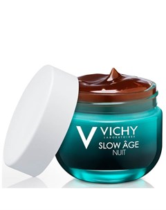 Виши Слоу Аж ночной восстанавливающий крем и маска для интенсивной оксигенации кожи 50 мл Vichy
