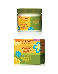 Гавайский увлажняющий крем Жасмин и Витамин Е Hawaiian Moisture Cream 85г Alba botanica