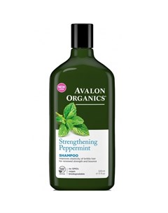 Шампунь с маслом мяты Peppermint Strengthening Shampoo 325мл Avalon organics