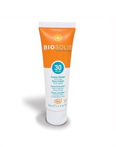 Крем солнцезащитный для лица SPF30 50мл Biosolis