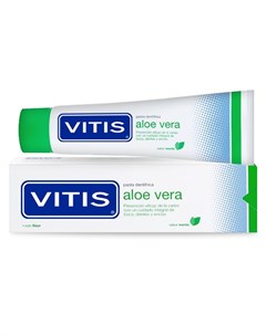 Зубная паста VITIS Aloe Vera с экстрактом алоэ Вера 100мл Dentaid
