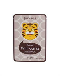 Aqua Anti aging Mask Pack Tiger Антивозрастная маска для лица 23г Puorella