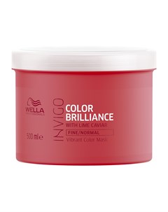 Invigo Color Brilliance Маска уход для защиты цвета окрашенных нормальных и тонких волос 500мл Wella