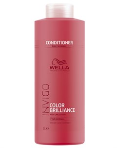 Invigo Color Brilliance Бальзам уход для защиты цвета окрашенных нормальных и тонких волос 1000мл Wella