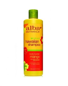 Гавайский шампунь с манго Hawaiian Shampoo Body Builder Mango 355 мл Alba botanica