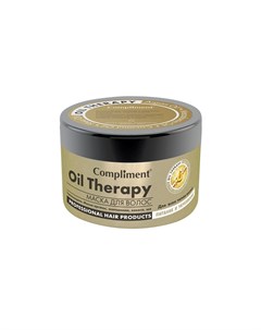 Маска для волос Oil Therapy с маслом арганы Питание и укрепление 500мл Compliment